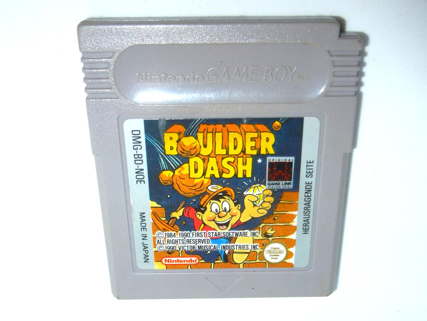 Nintendo Game Boy - Boulder Dash