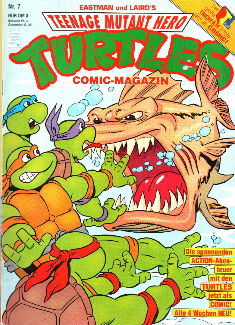 Teenage Mutant Hero Turtles - Comic Nr 7 - Ninja Turtles