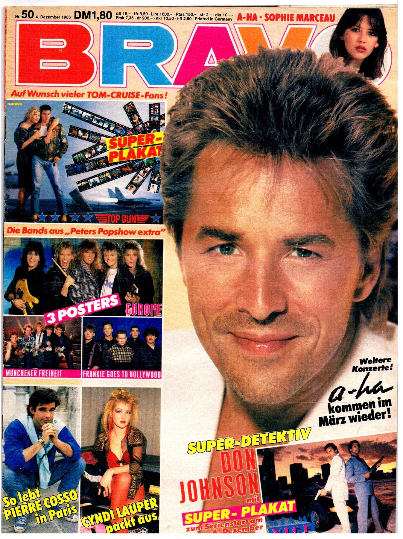 Bravo - Nr 50 - 4 Dezember 1986 86 Komplett