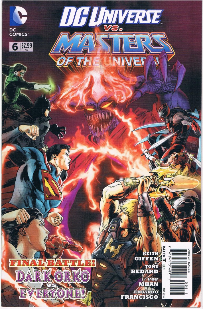 DC Universe vs. Masters of the Universe Comic Nr. 6