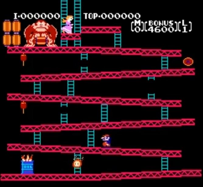 Nintendo NES - Donkey Kong - Pal-B 2
