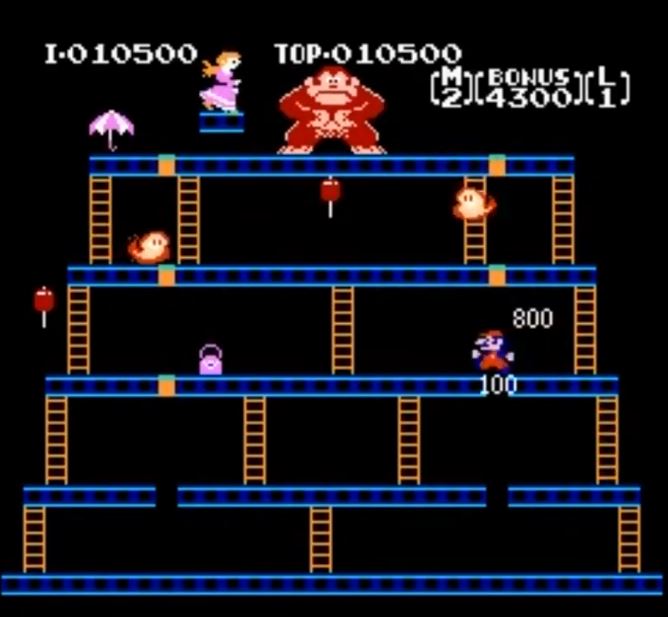 Nintendo NES - Donkey Kong - Pal-B 4