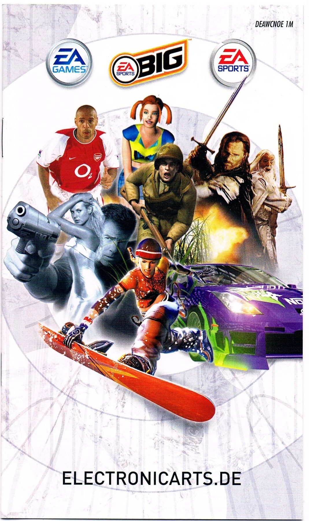 Nintendo GameCube - Electronic Arts Werbebroschüre