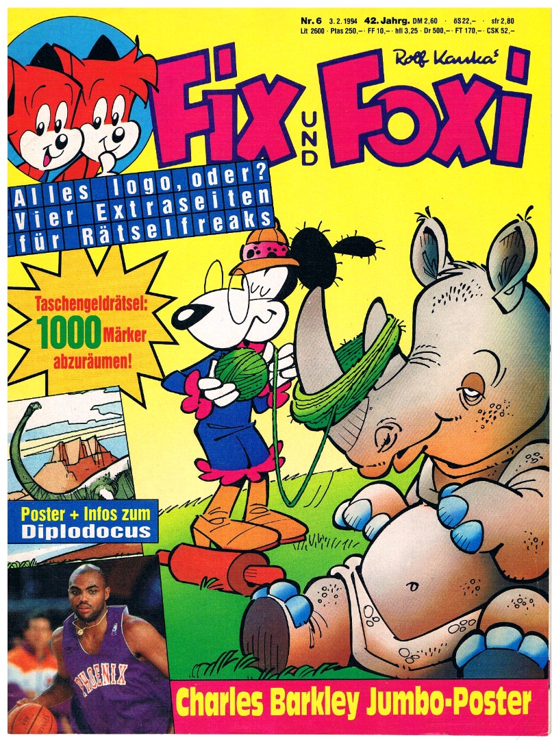 Fix und Foxi - Comic Nr.6 / 1994 / 42.Jahrgang