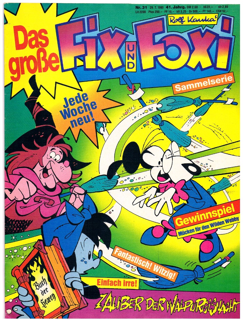 Fix und Foxi - Comic Nr.31 / 1993 / 41.Jahrgang