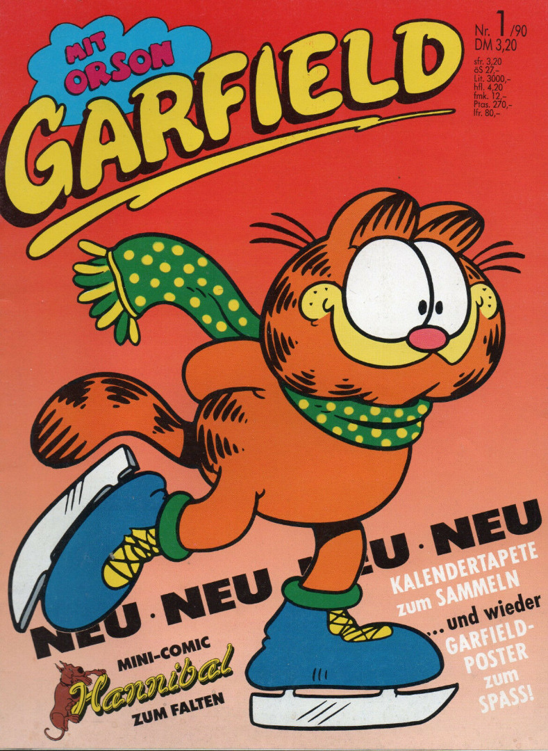 Garfield Comic - Ausgabe 1-90 1990