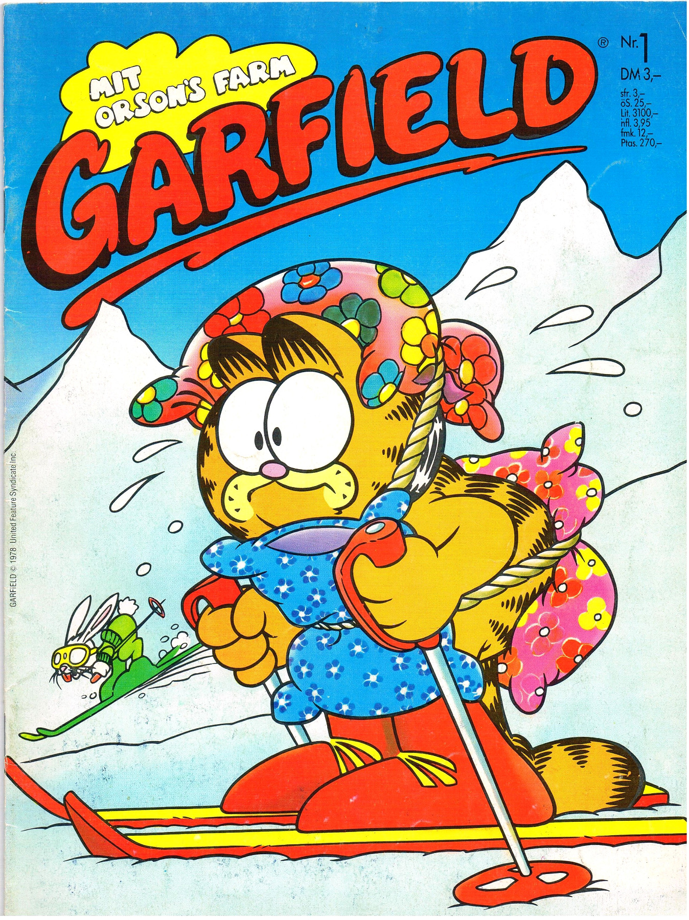 Garfield Comic - Heft Ausgabe 1 1987