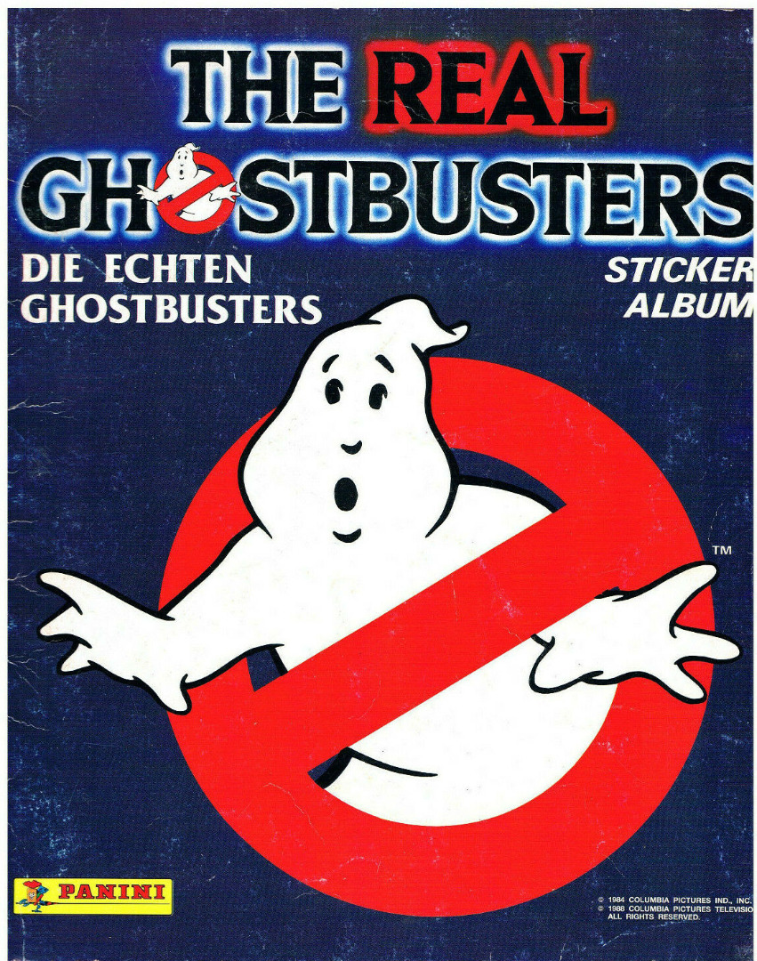 The Real Ghostbusters - Panini Stickeralbum Klebealbum
