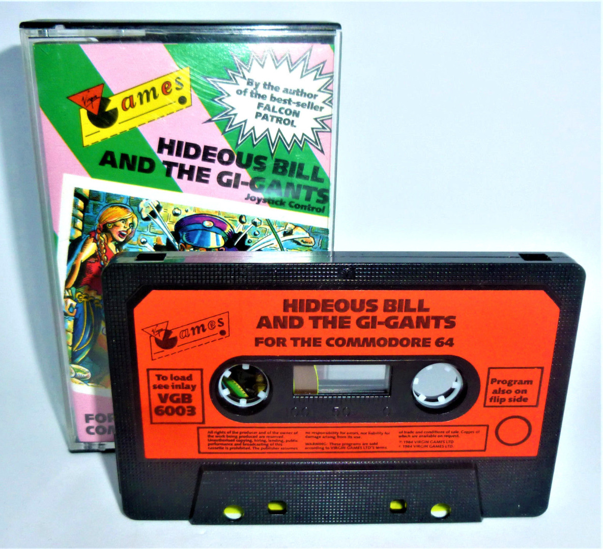 C64 - Hideous Bill and the Gi-Gants - Kassette / Datasette 2