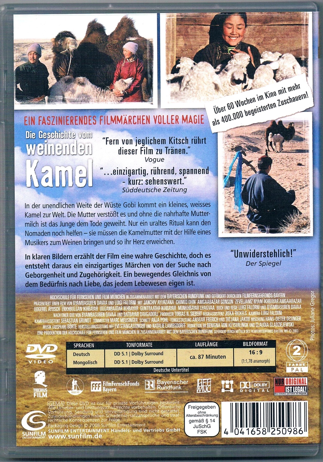 DVD - Die Geschichte vom weinenden Kamel 2