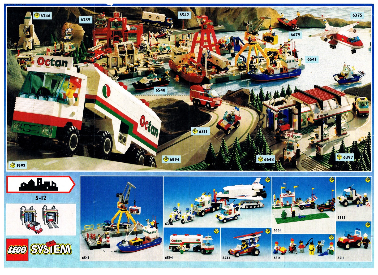 Lego Werbeflyer von 1992