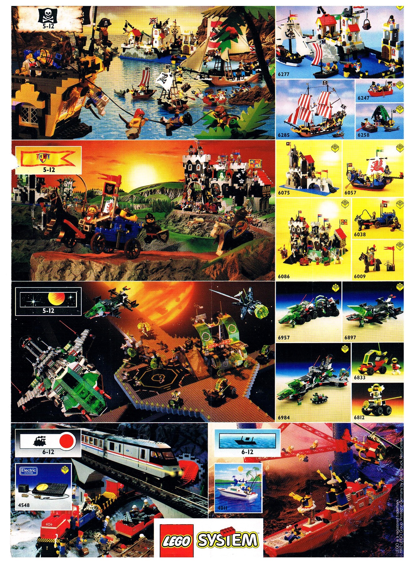 Lego Werbeflyer von 1992 2