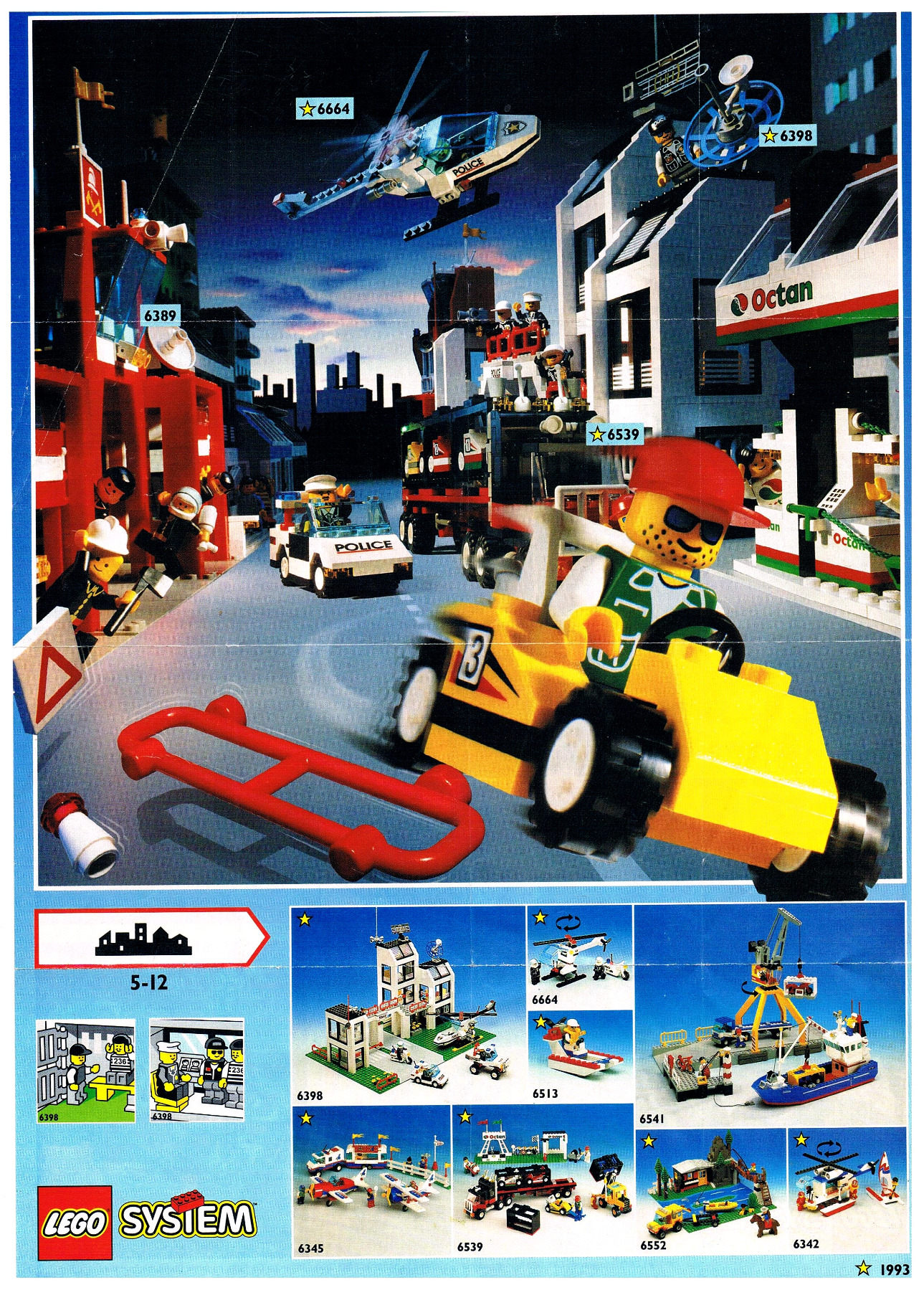 Lego advertising flyer from 1993