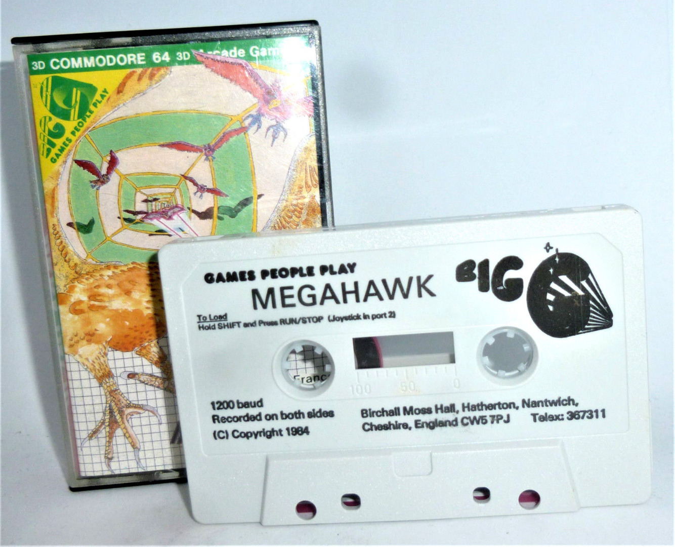 C64 - Mega Hawk - Kassette / Datasette 2