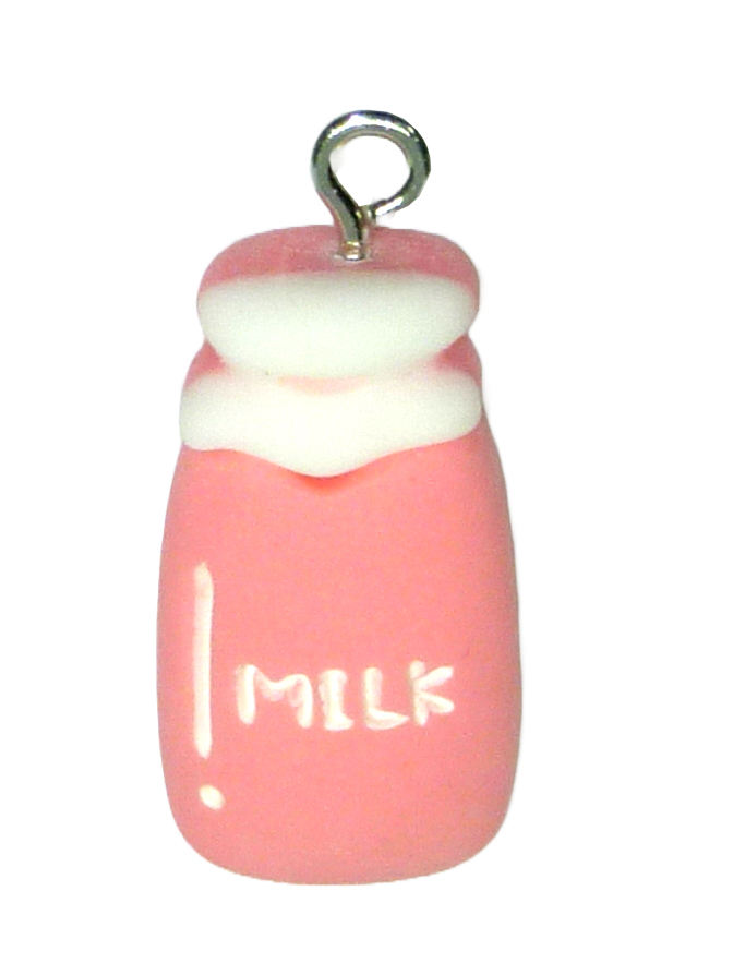 milk bottle - diy pendant