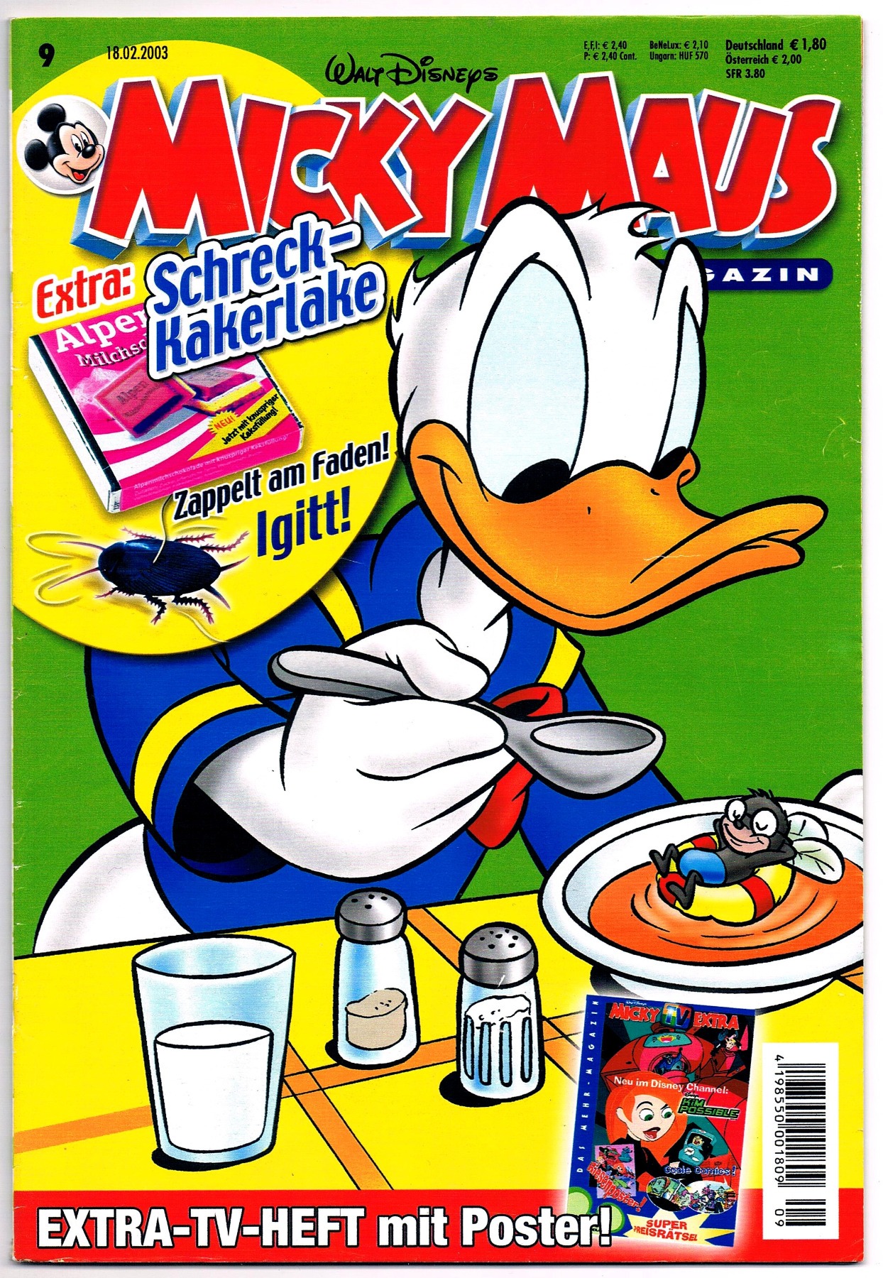 Micky Maus Magazin - Heft Nr. 9 2003