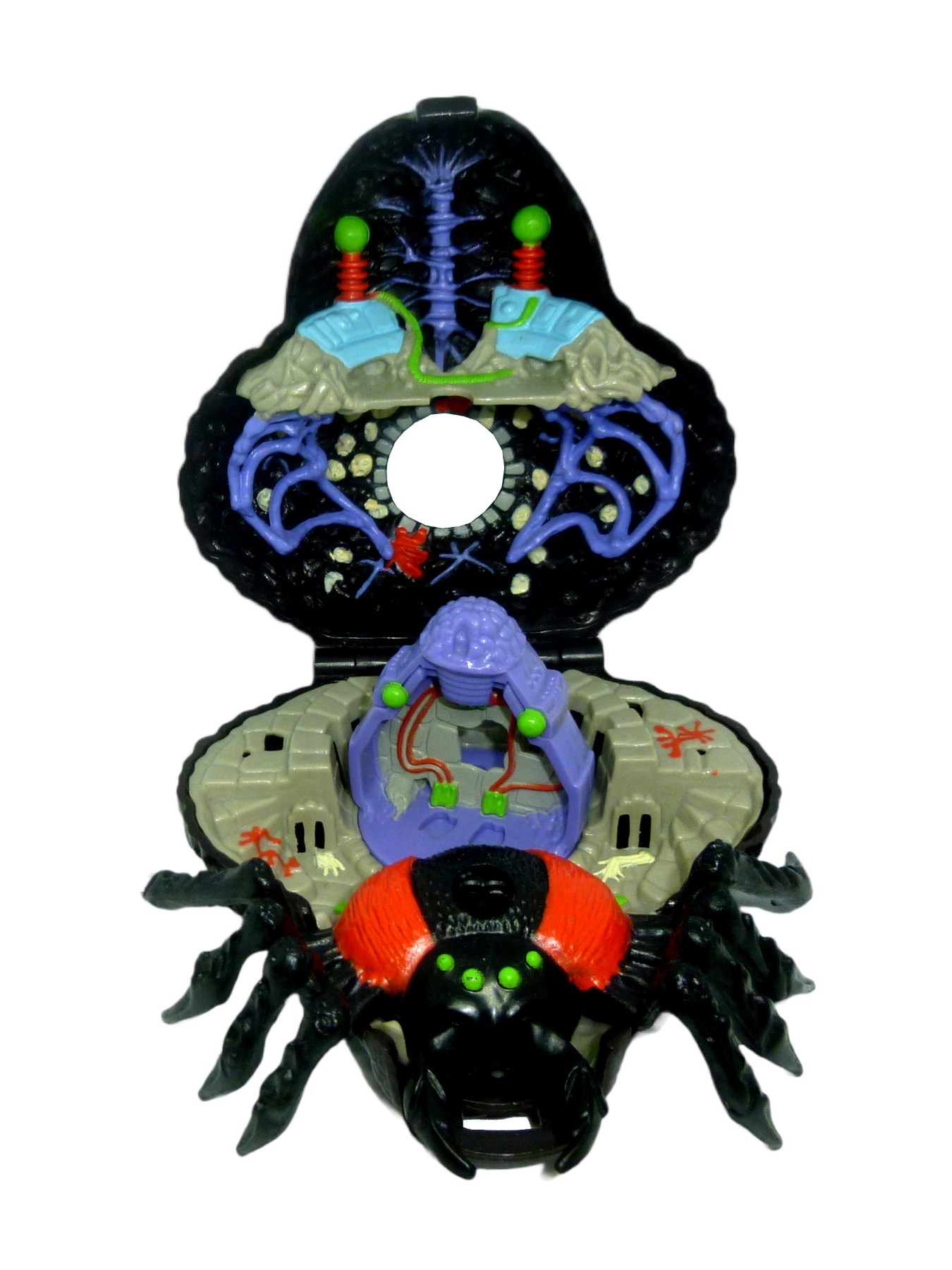 Trapped by Arachnoid - Doom Zones BlueBird Toys 1991 3