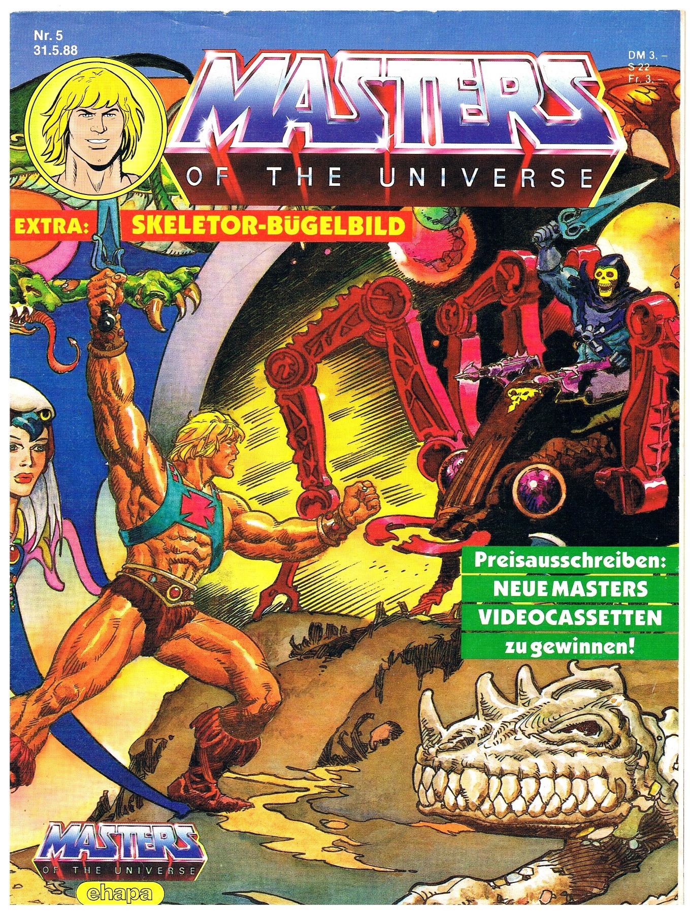 Masters of the Universe - Nr. 5 - 1988 Ehapa