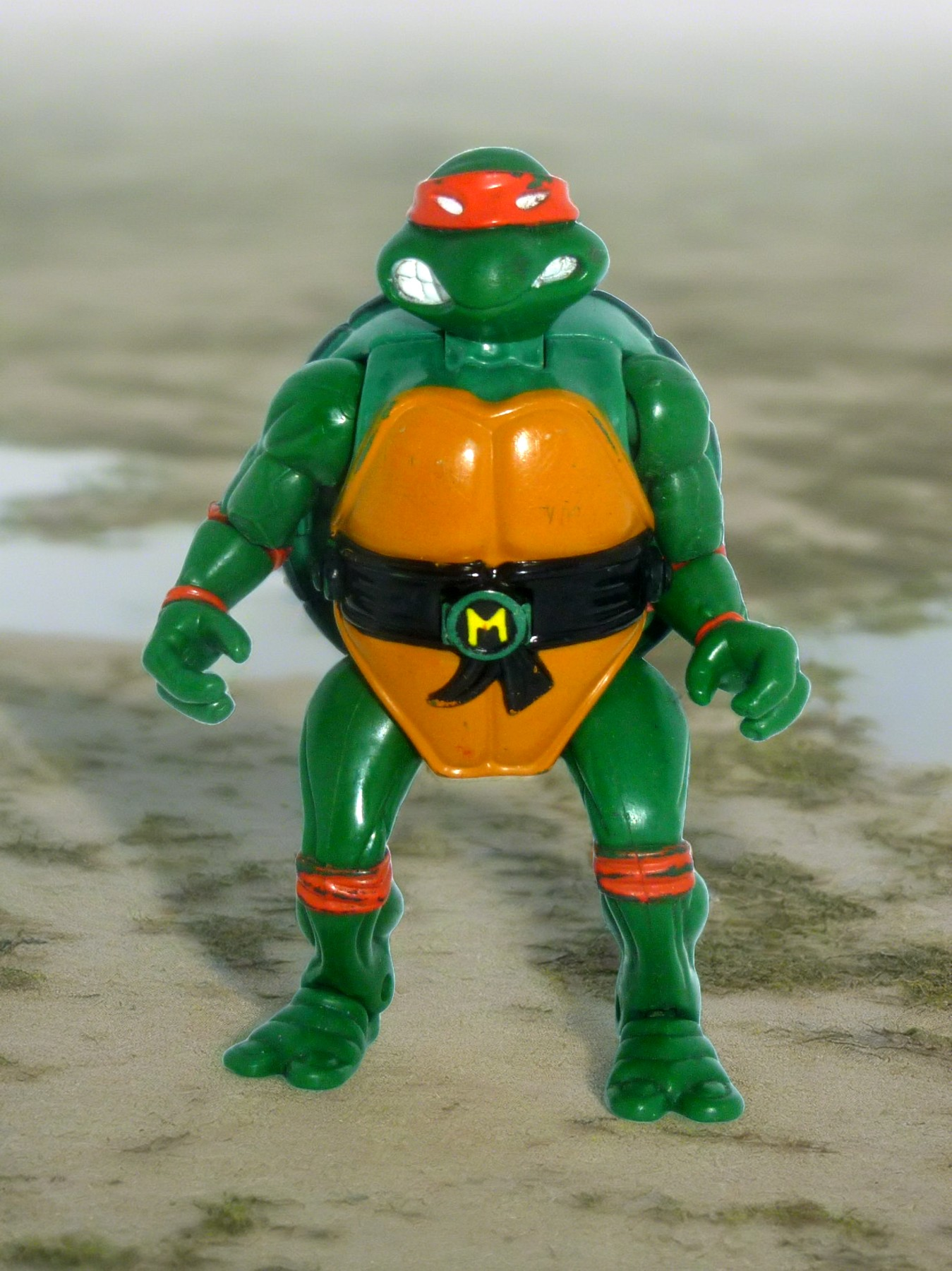Mutatin Michelangelo - defective 1992 Mirage Studios / Playmates Toys 8