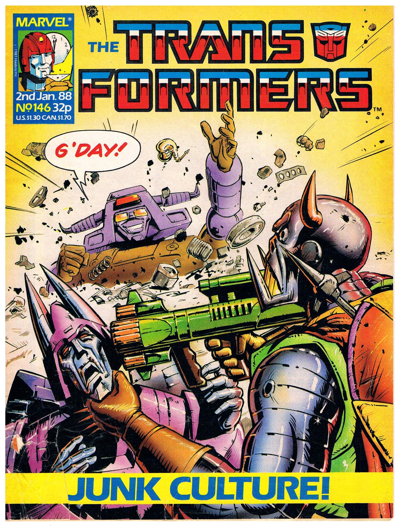 The Transformers - Comic No. 146 - 1988 88