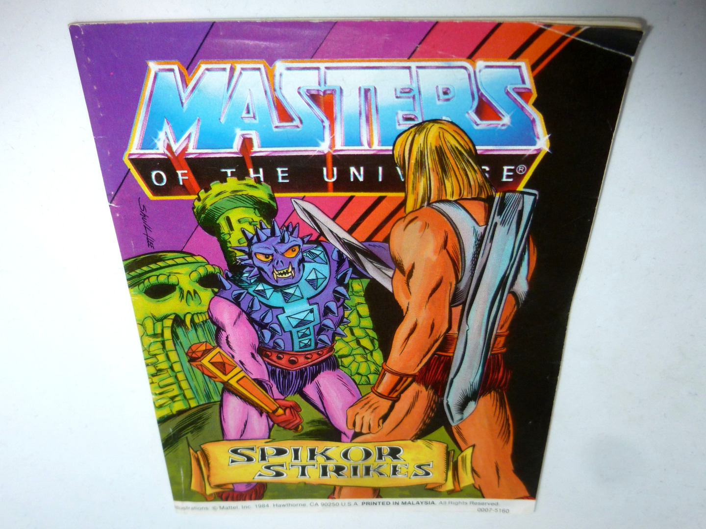 Spikor mit Keule und Comic - Komplett - Masters of the Universe / He-Man Actionfigur - Jetzt online Kaufen 5