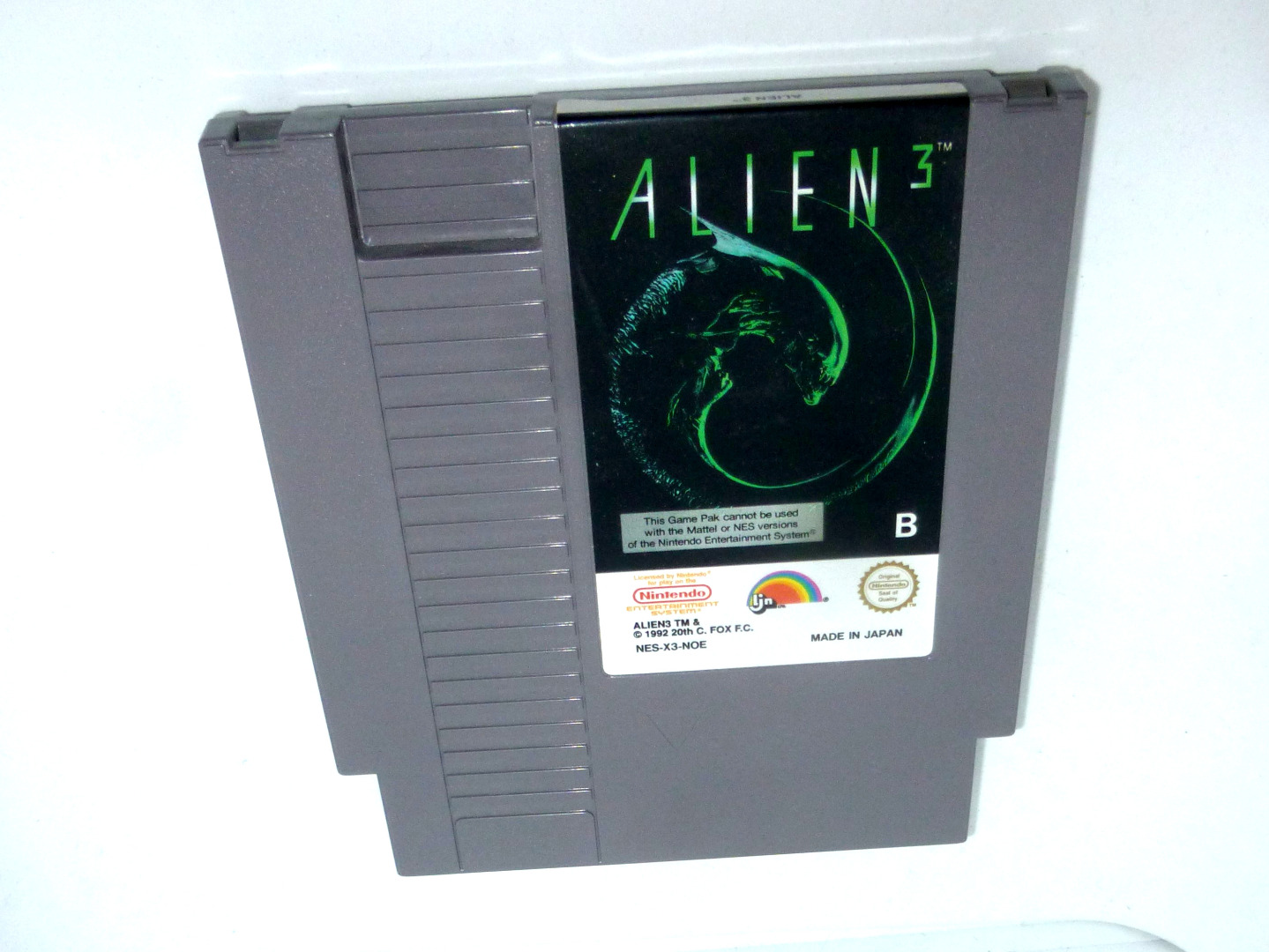 Nes alien 3 коды