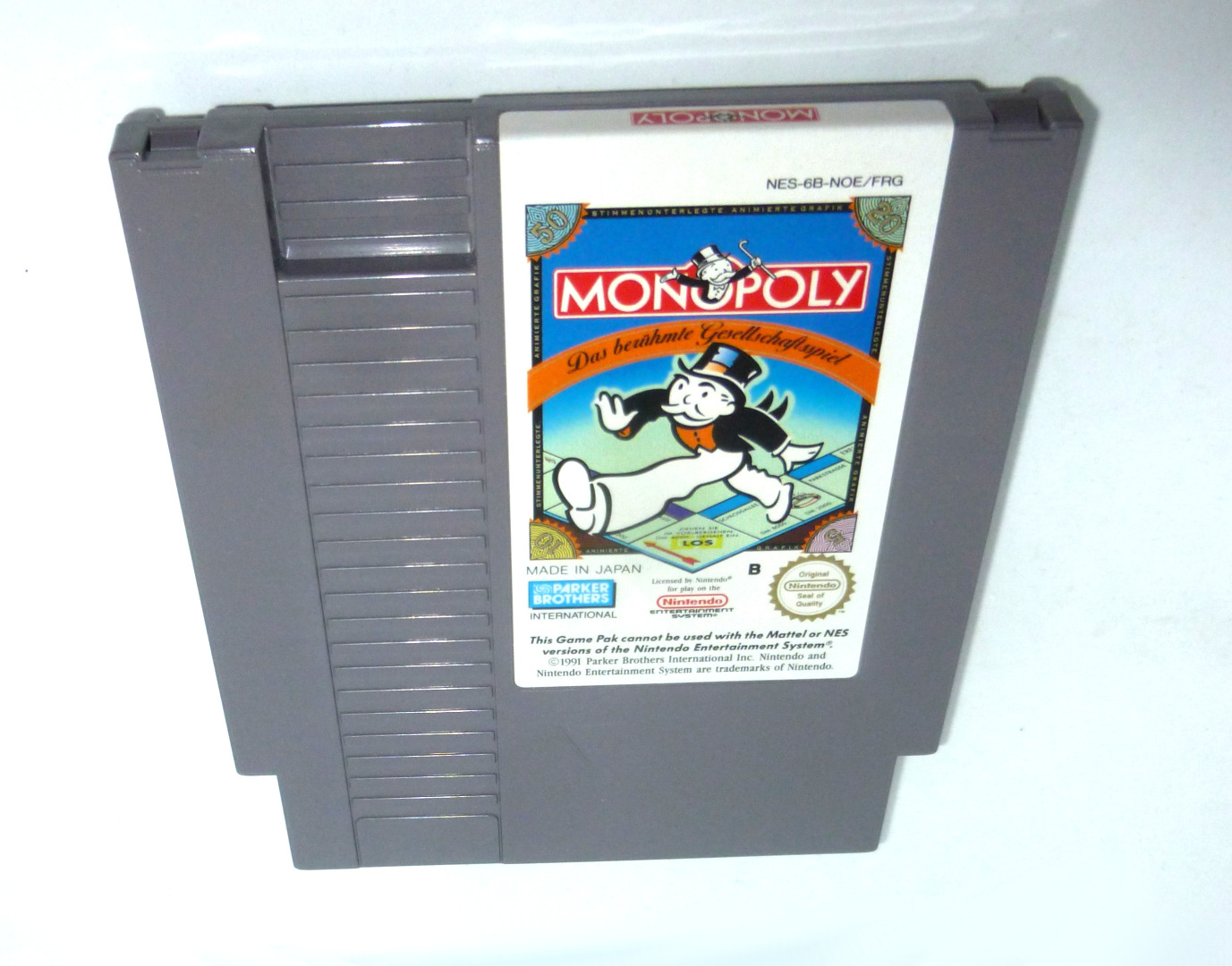 Nintendo NES - Monopoly - Pal-B