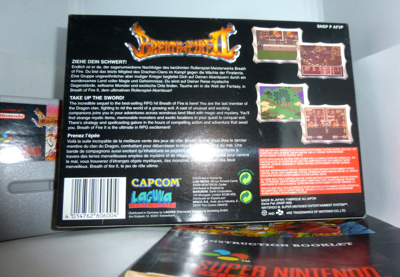 Nintendo SNES - Breath of Fire II / 2 - Komplett / OVP - Pal Version 7