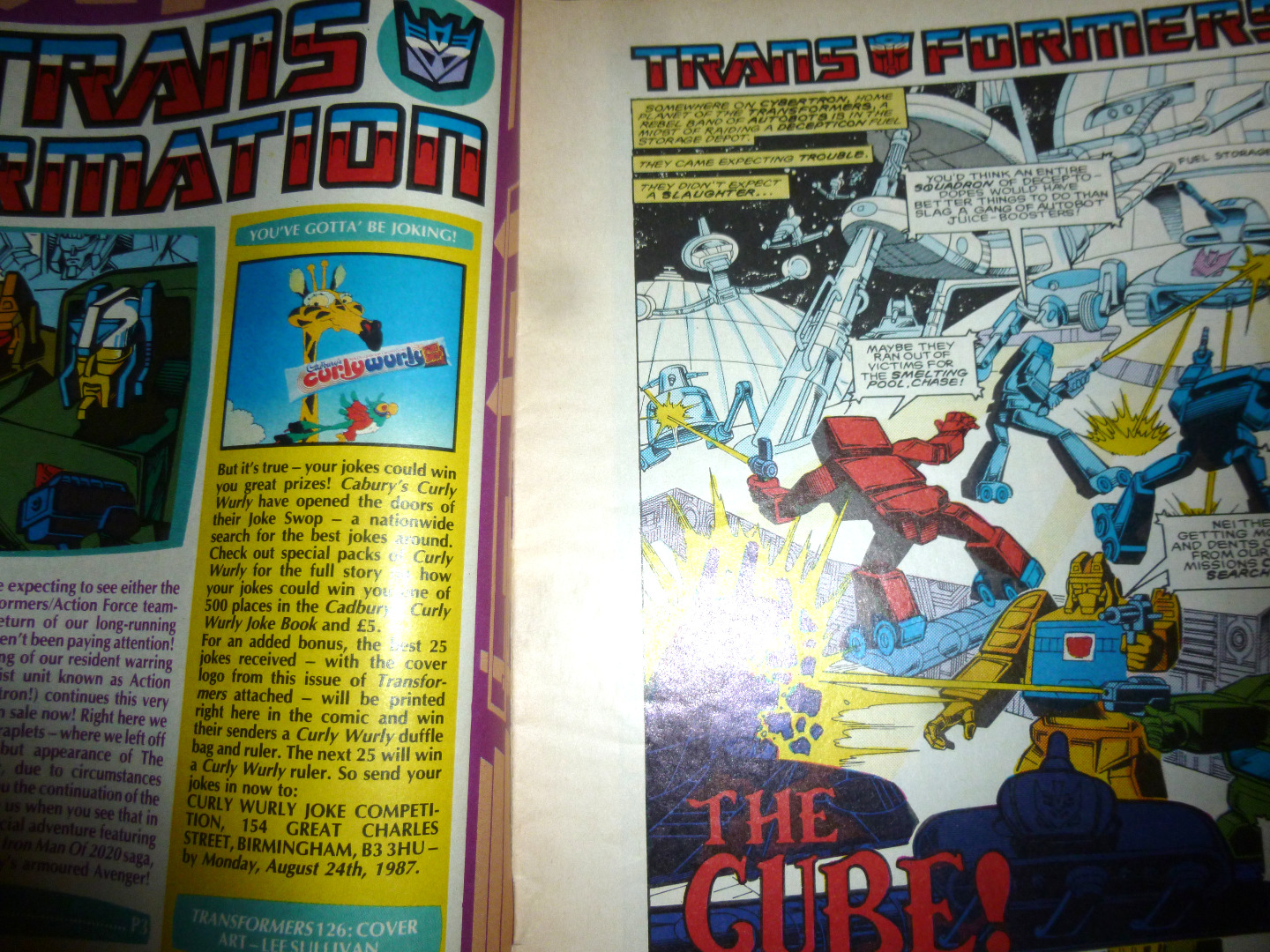 The Transformers - Comic Nr/No 126 - 1987 87 2