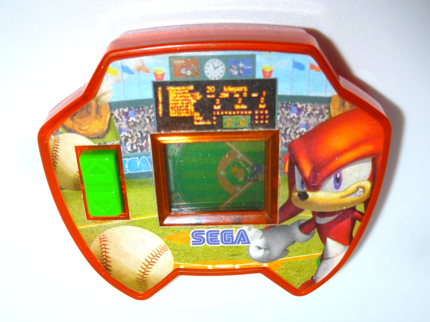 Sonic the Hedgehog - Baseball Telespiel - Sega / MC Donalds von 2005 mit Knuckles auf dem Cover 2