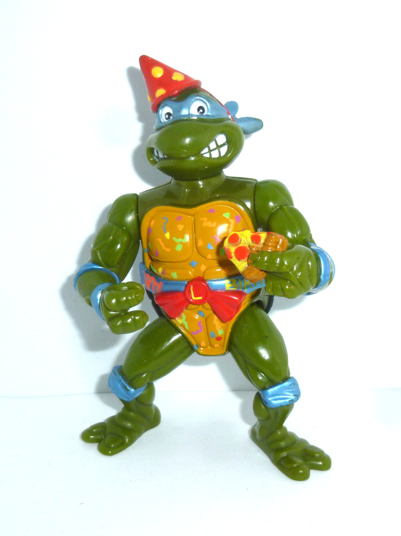 Teenage Mutant Ninja Turtles - Classic Party Reptile Leo - Actionfigur Playmates 1992