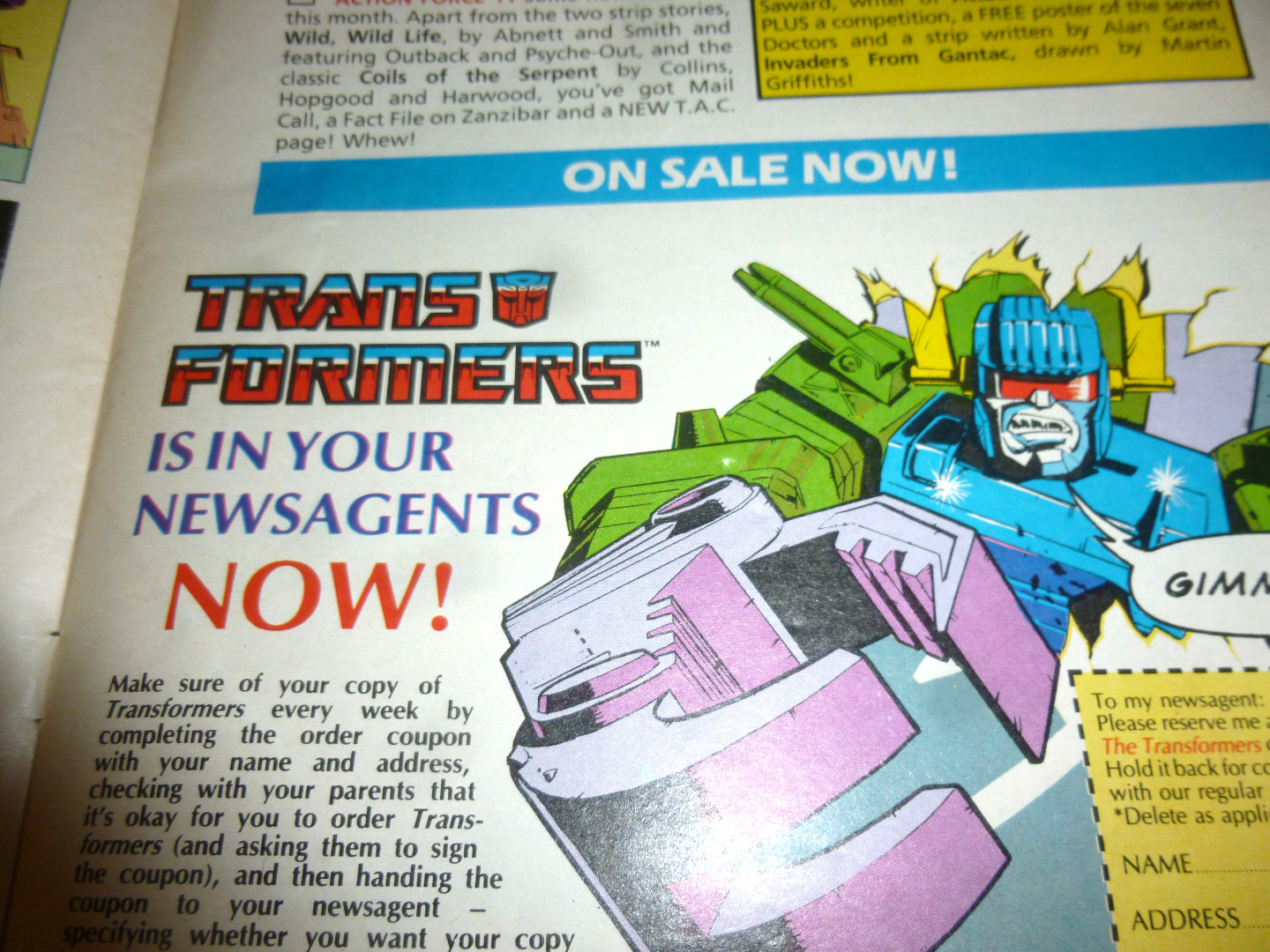 The Transformers - Comic Nr./No. 214 - 1989 89 5