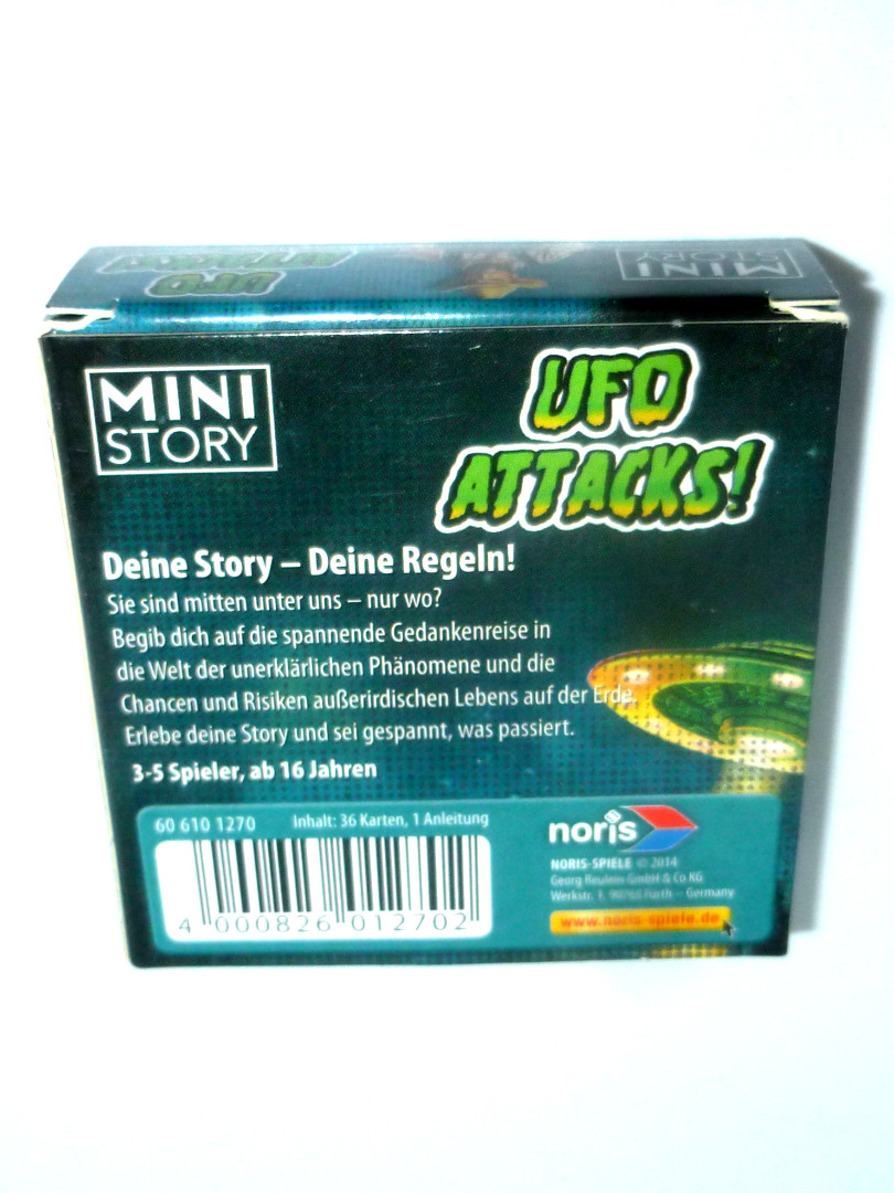 Mini Story - UFO Attacks - Kartenspiel 2