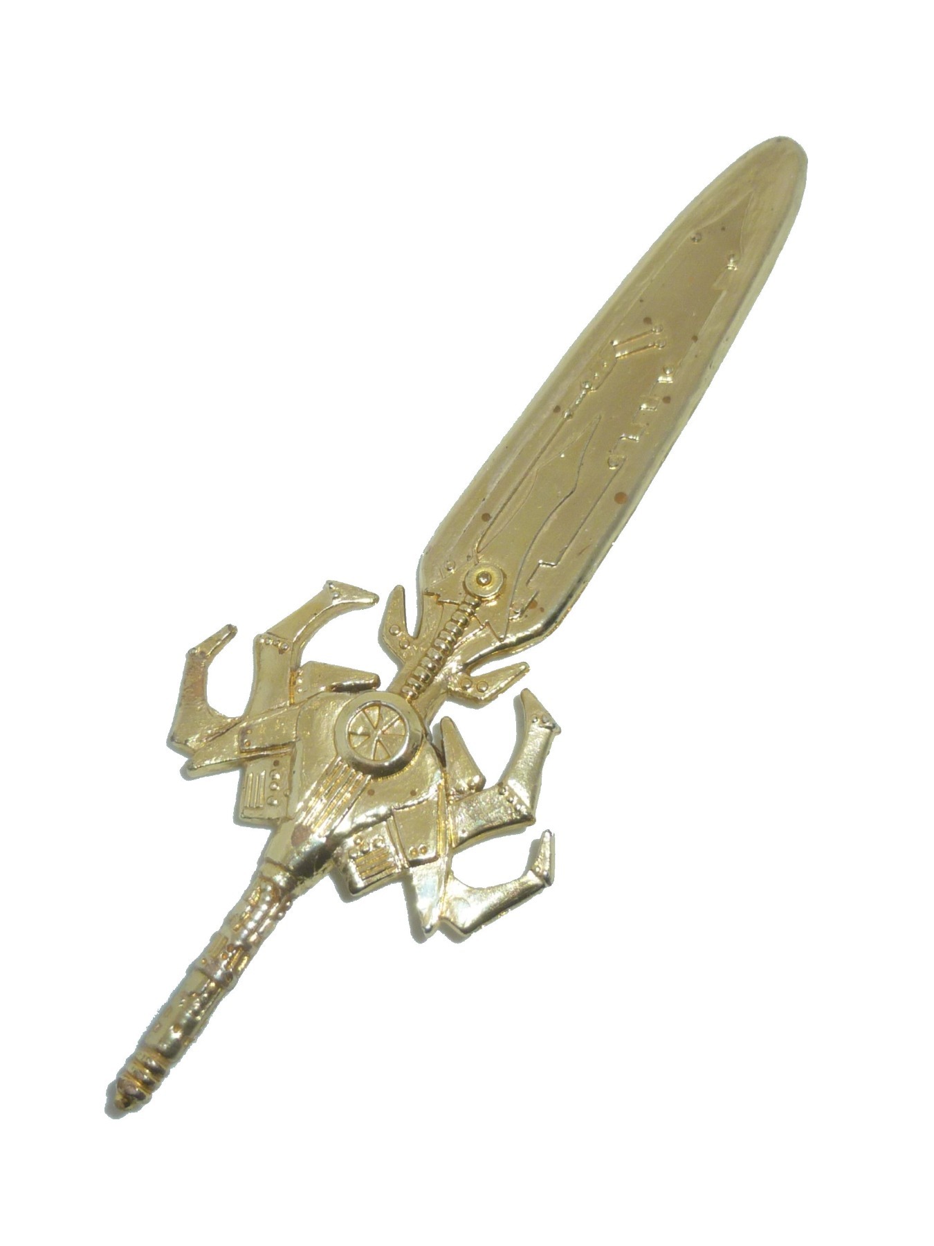Golden sword weapon accessory