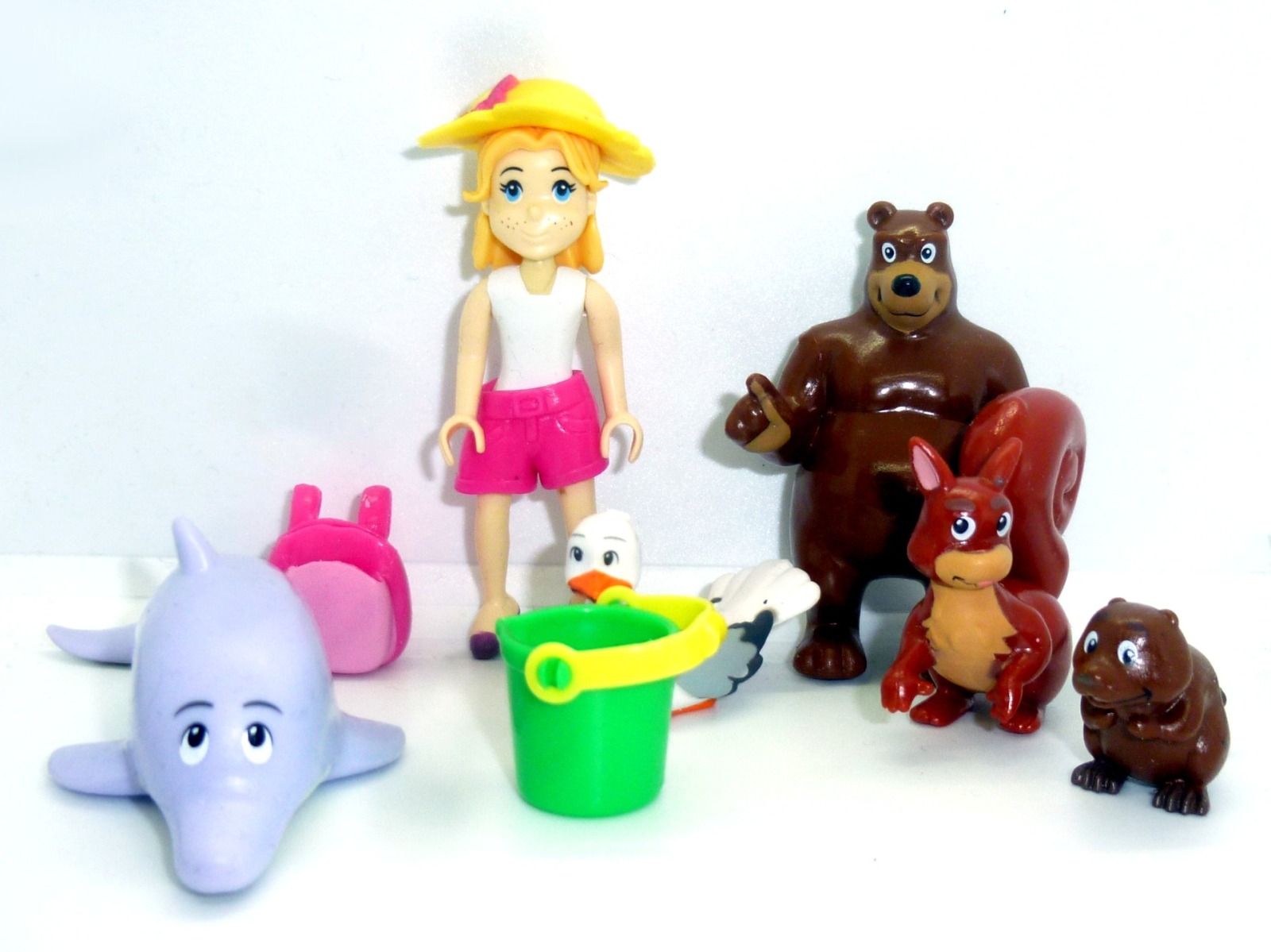 Princess Coralie and her friends - figures