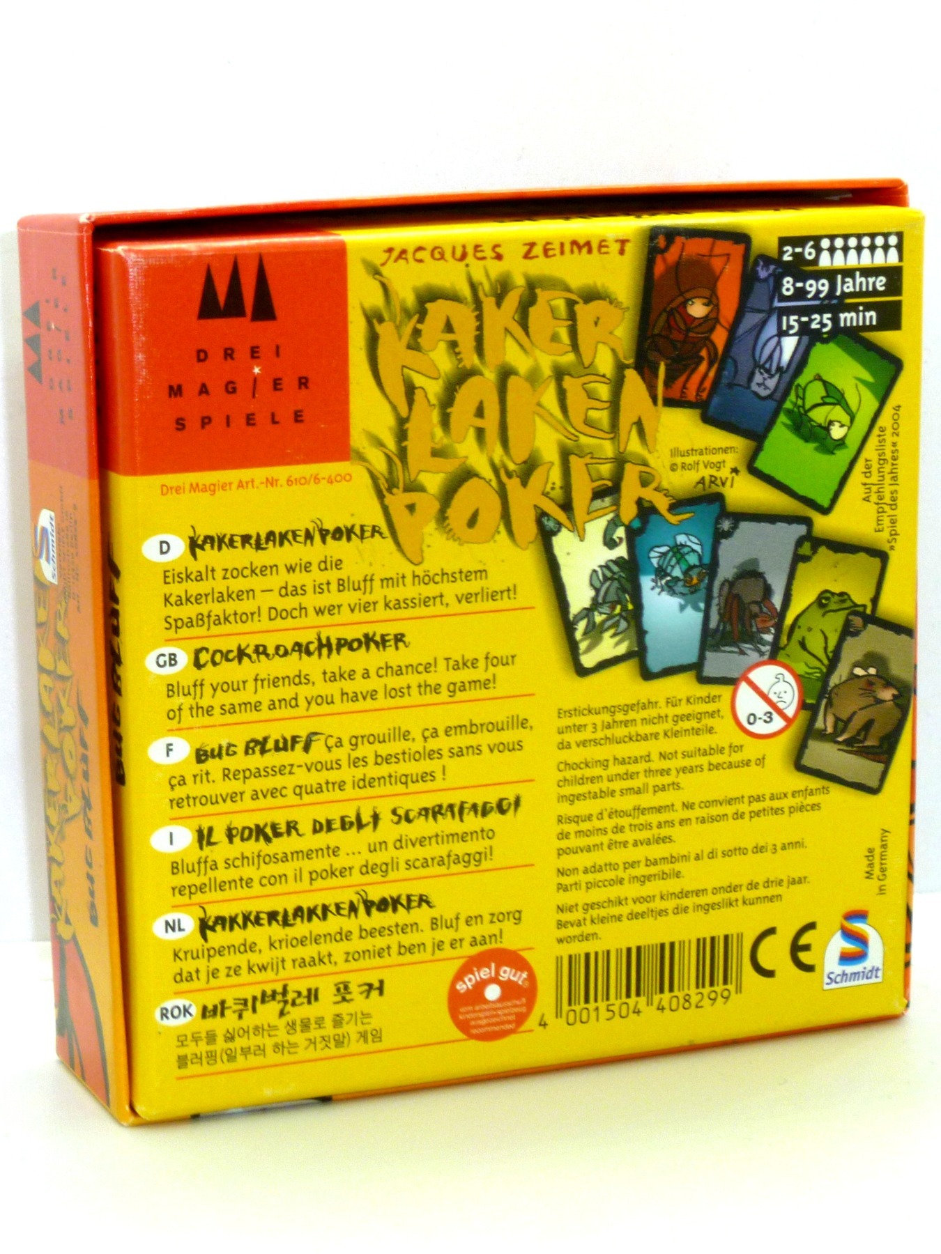 Kaker Laken Poker - Kartenspiel 2
