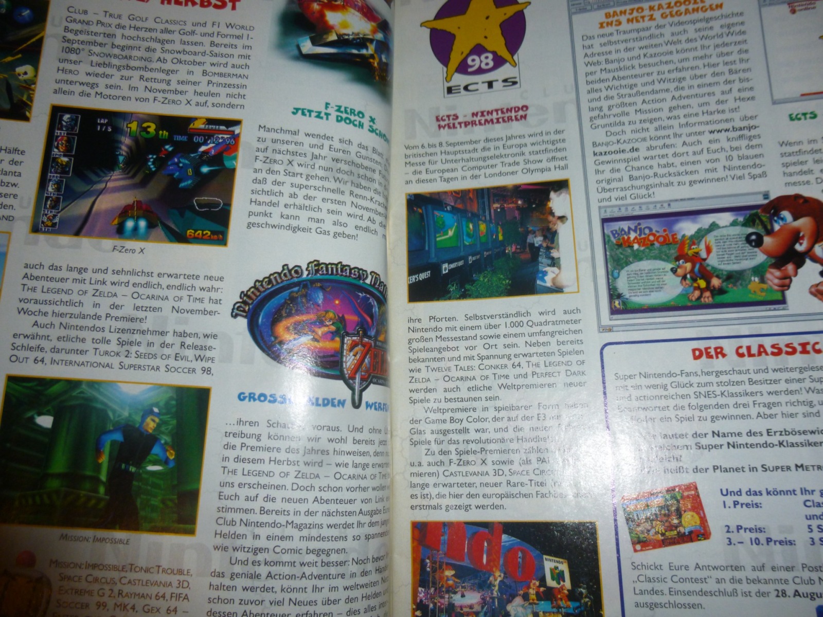 Club Nintendo - August 1998 - Jahrgang 10 - Ausgabe 4 3