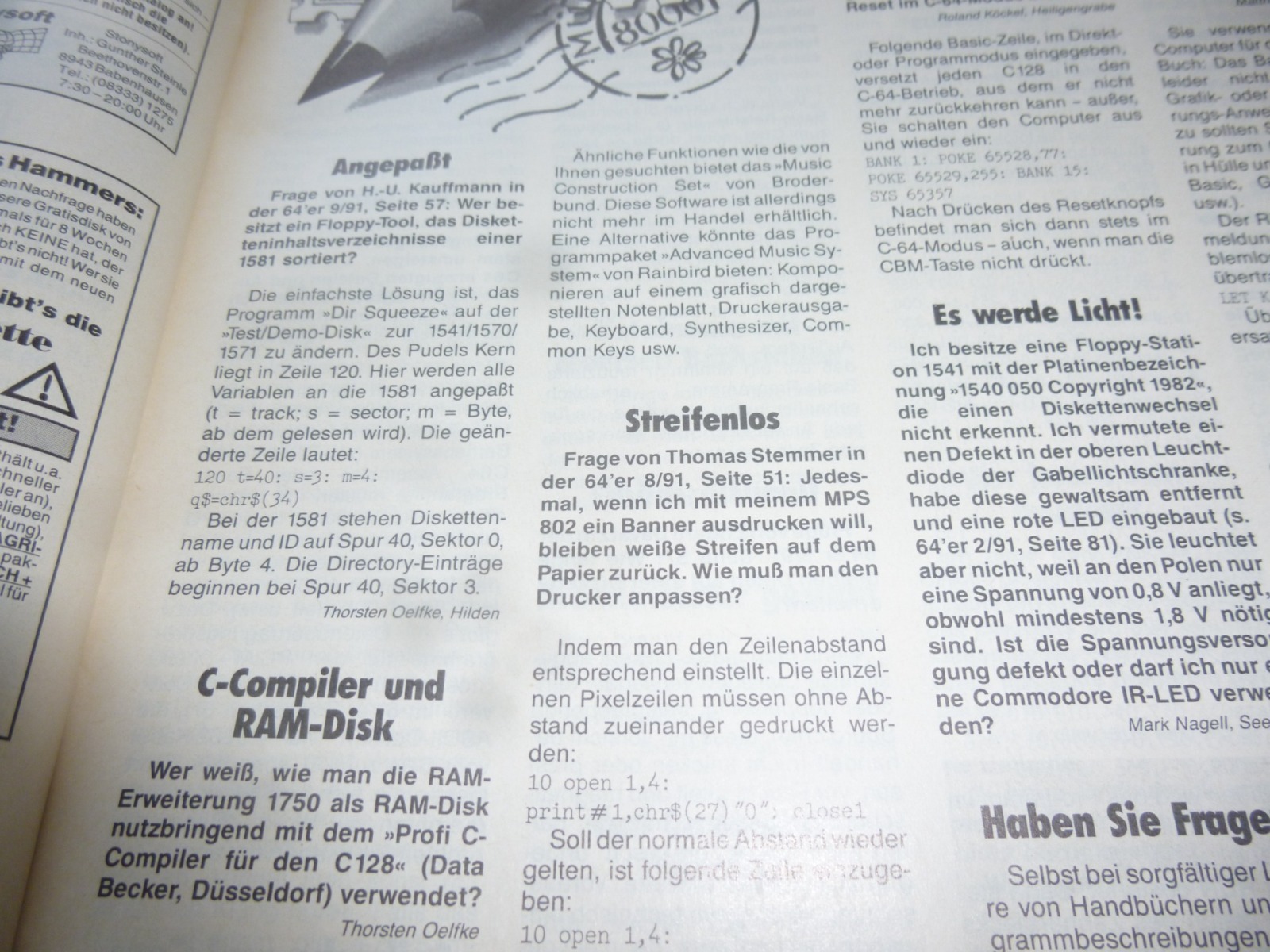 64er Magazin - Ausgabe 12/91 1991 13