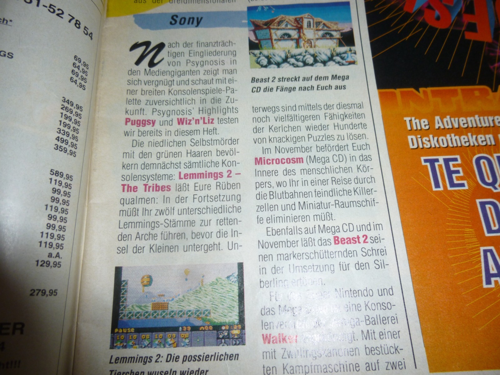 Video Games - Magazin Ausgabe 11/93 1993 8