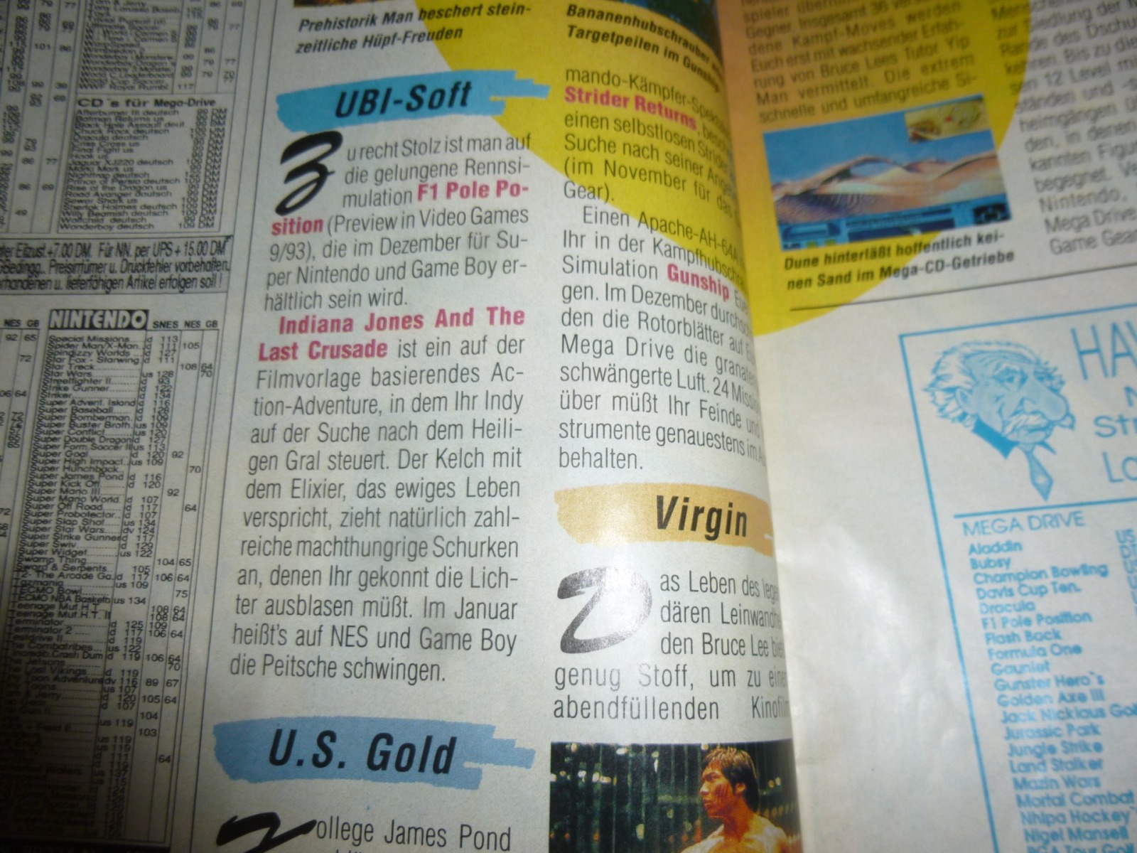 Video Games - Magazin Ausgabe 11/93 1993 9