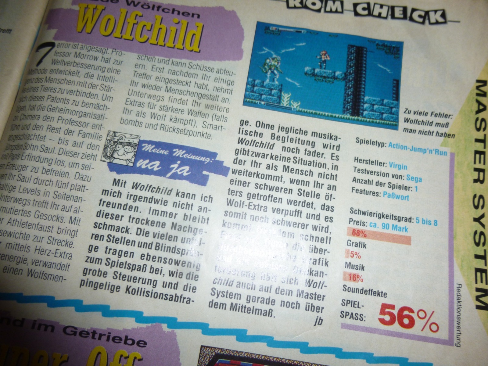 Video Games - Magazin Ausgabe 11/93 1993 33