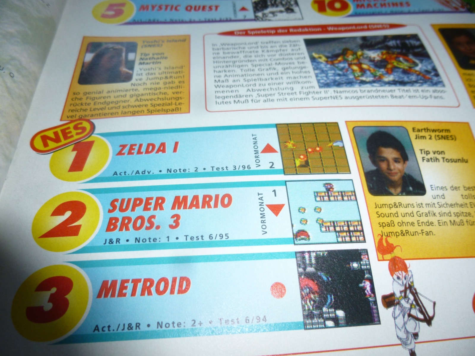 TOTAL Das unabhängige Magazin - 100% Nintendo - Ausgabe 3/96 1996 19