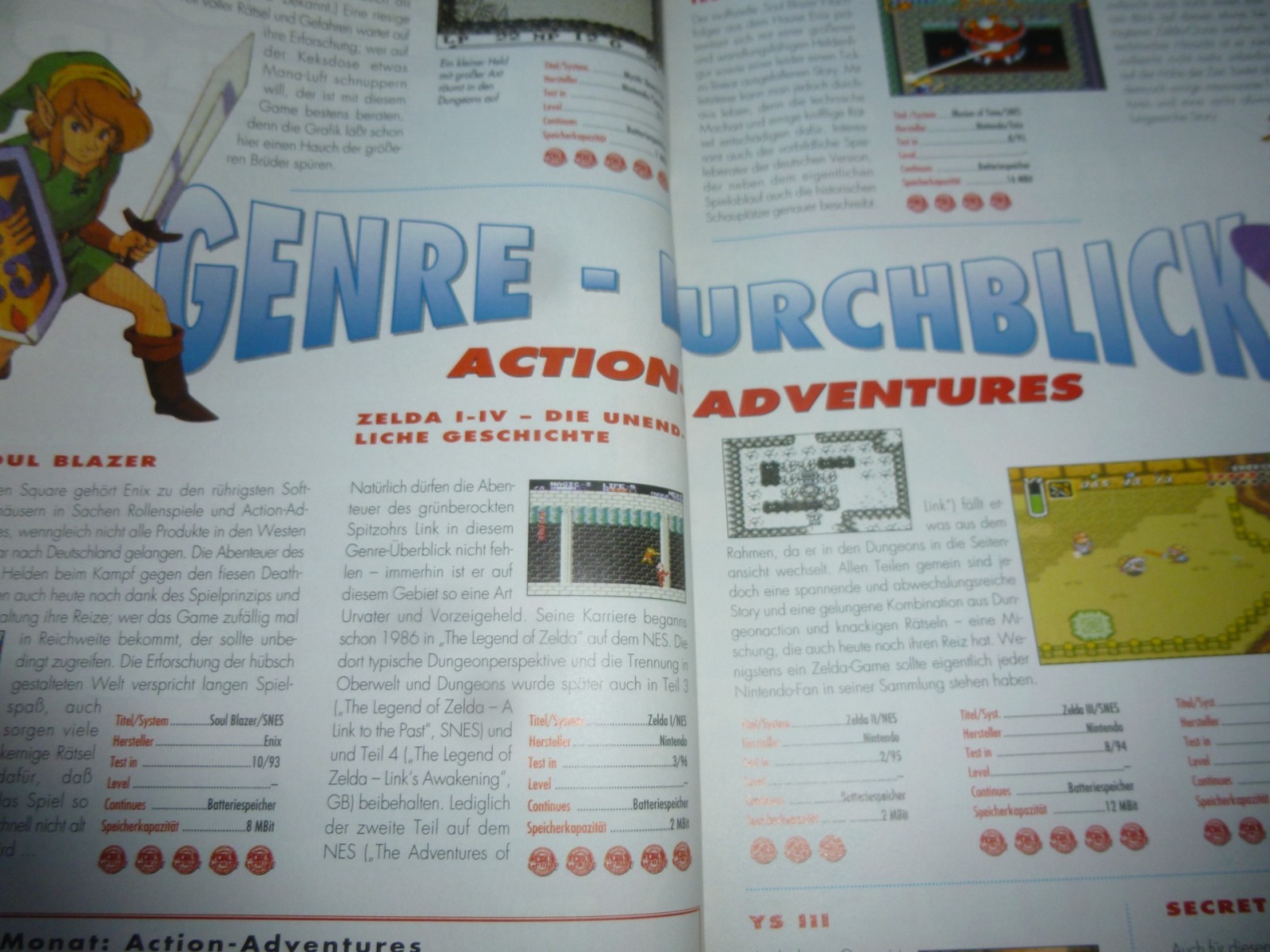 TOTAL Das unabhängige Magazin - 100 Nintendo - Ausgabe 3/96 1996 21