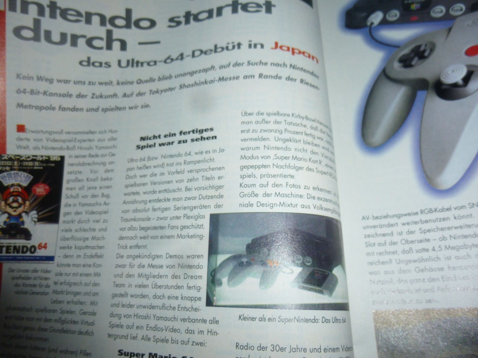 TOTAL Das unabhängige Magazin - 100 Nintendo - Ausgabe 2/96 1996 5