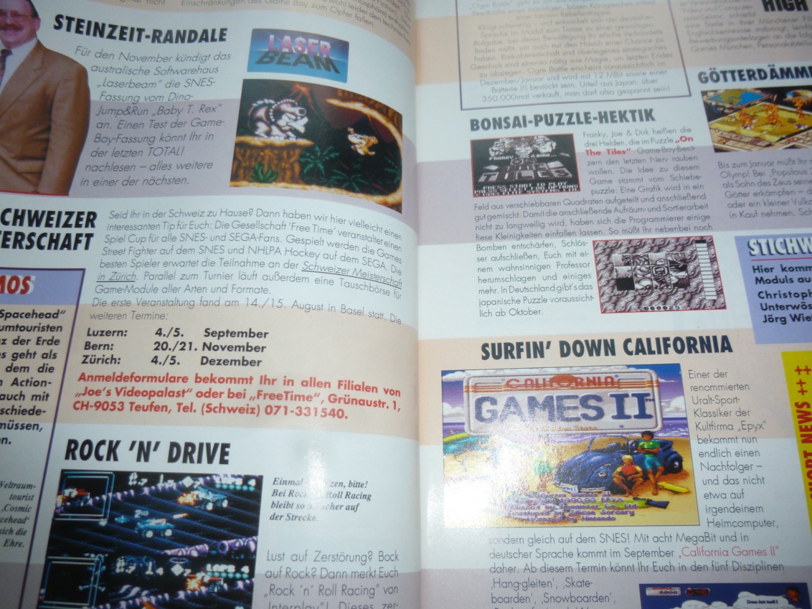 TOTAL Das unabhängige Magazin - 100% Nintendo - Ausgabe 9/93 1993 6