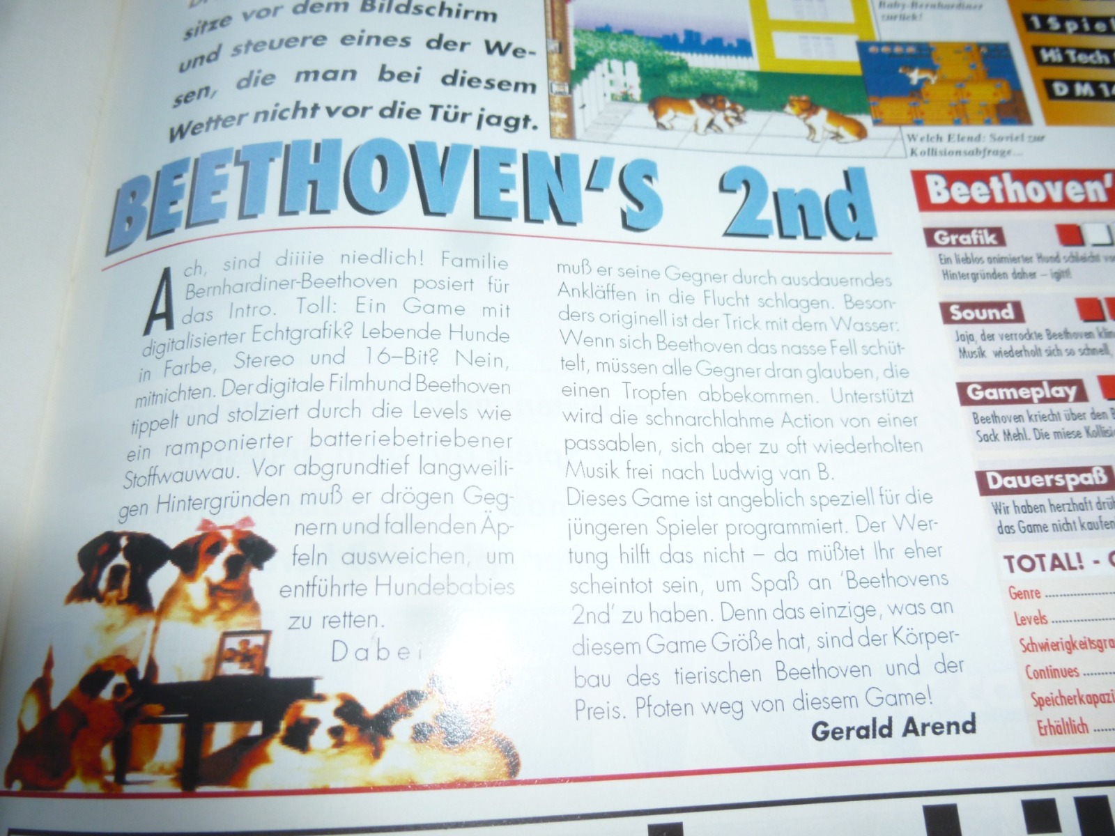 TOTAL Das unabhängige Magazin - 100 Nintendo - Ausgabe 12/93 1993 22