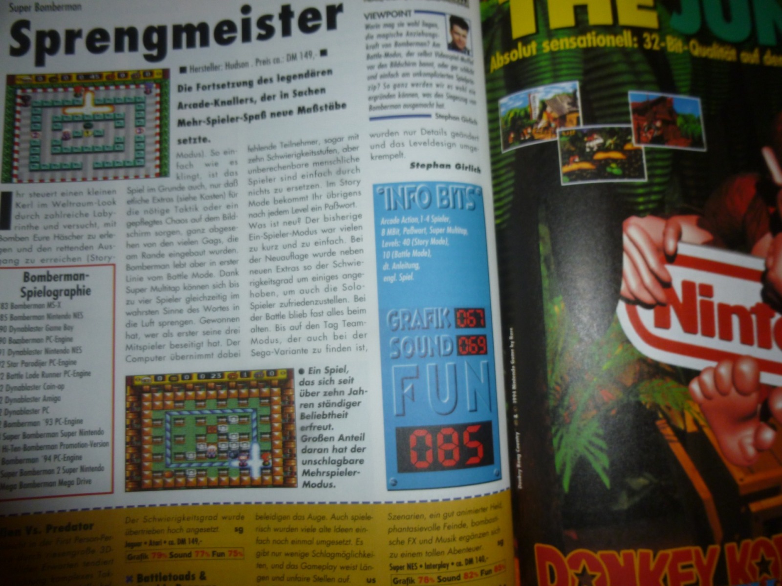 Play Time - Das Computer- und Videospiele-Magazin - Ausgabe 12/94 1994 22
