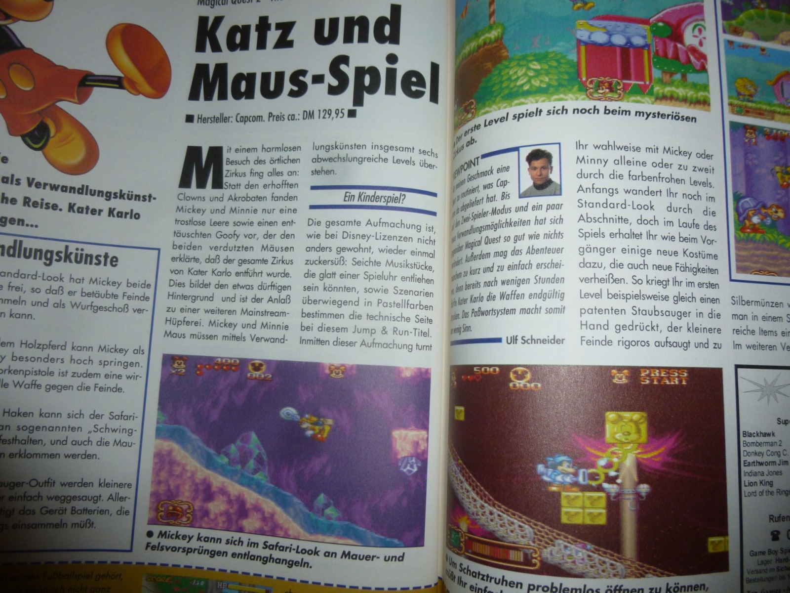Play Time - Das Computer- und Videospiele-Magazin - Ausgabe 2/95 1995 17