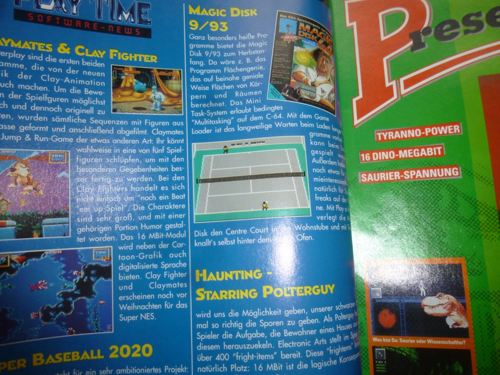 Play Time - Das Computer- und Videospiele-Magazin - Ausgabe 10/93 1993 4