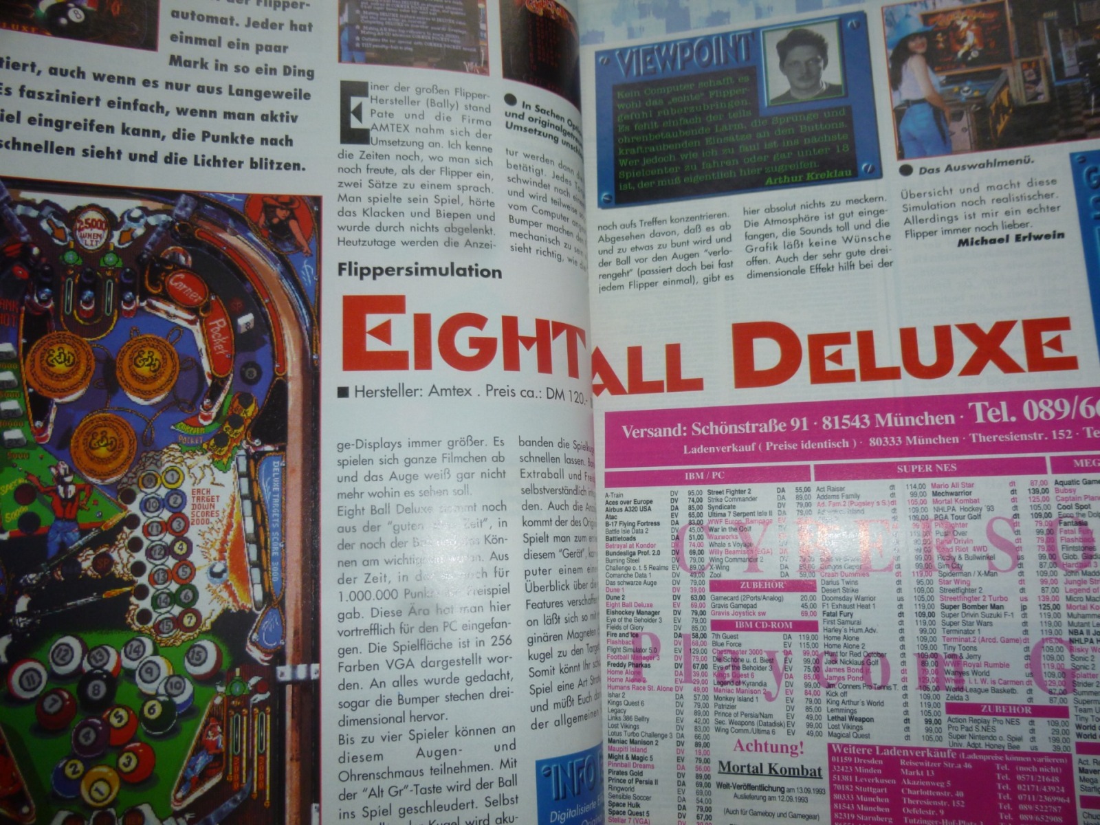 Play Time - Das Computer- und Videospiele-Magazin - Ausgabe 10/93 1993 13